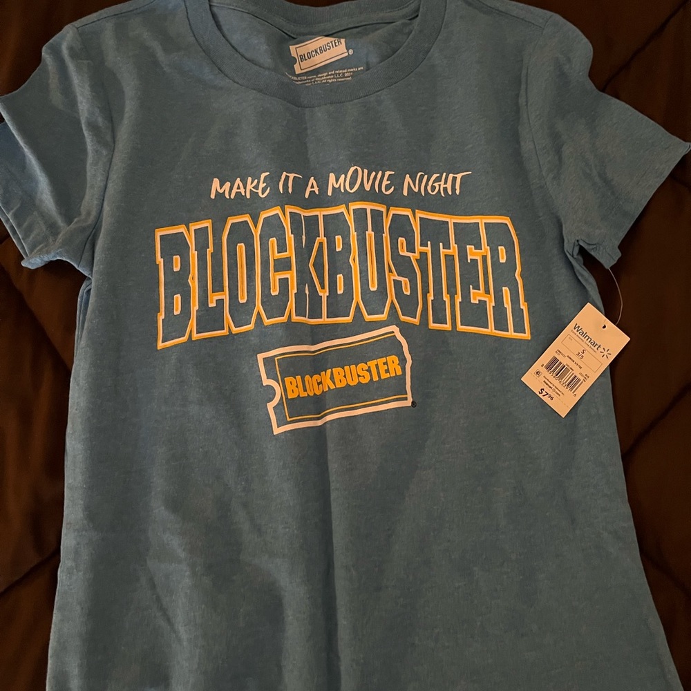 Blockbuster video shirt